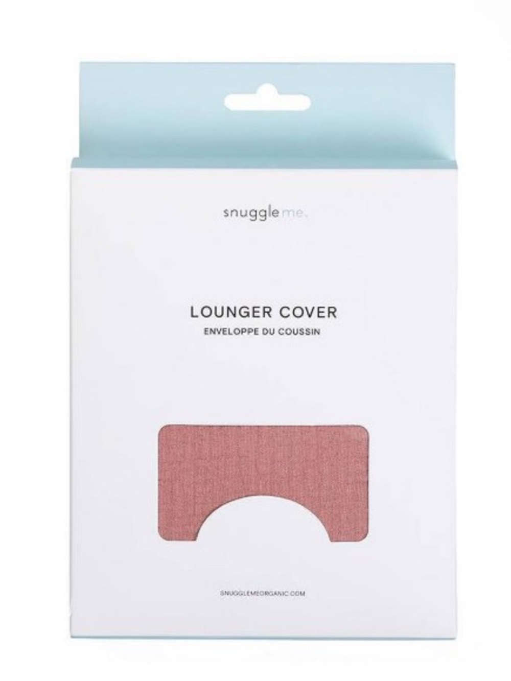 Snuggle Me Organic Curve Lounger
Muslin Cover •Gumdrop•